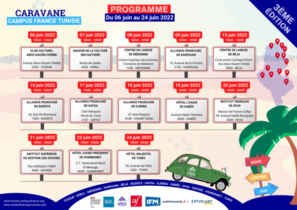 Programme caravane CF 2022