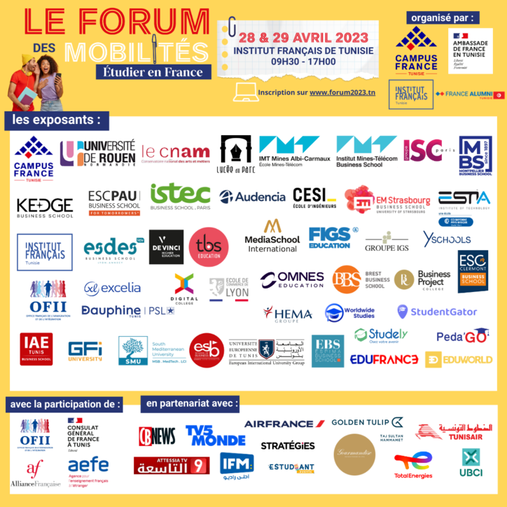 liste des exposants